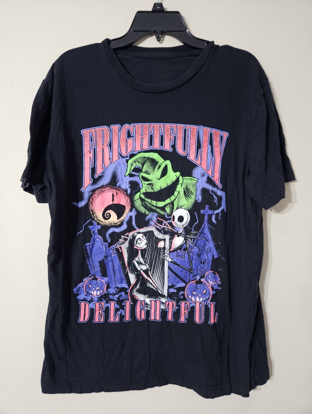 Nightmare Before Christmas Tshirt Large